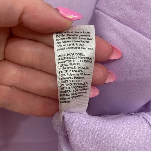 Lavender camisole River Island Sz 14 - Picture 7 of 8